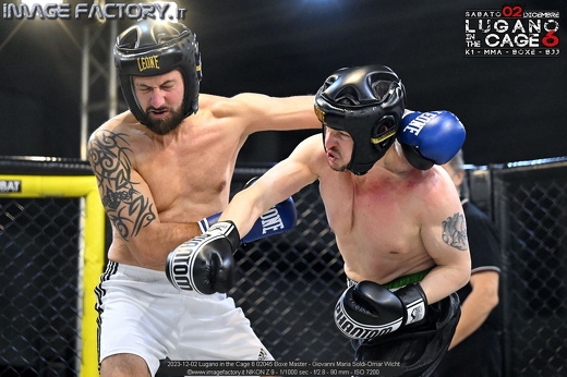 2023-12-02 Lugano in the Cage 6 02045 Boxe Master - Giovanni Maria Soldi-Omar Wicht